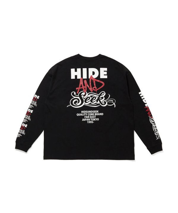 HIDEANDSEEK(ハイドアンドシーク) ロングスリーブTシャツ AND L/S Tee