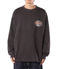 画像10: CALEE(キャリー) / VINTAGE TYPE SIGNBOARD L/S TEE ＜NATURALLY PAINT DESIGN＞ (10)
