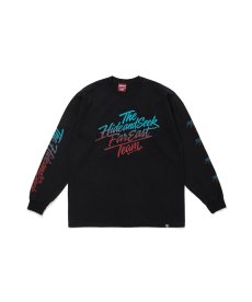画像1: HIDEANDSEEK(ハイドアンドシーク) / Gradation L/S Tee (Front) (1)