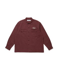 画像2: HIDEANDSEEK(ハイドアンドシーク) / Work L/S Shirt(26aw) (2)