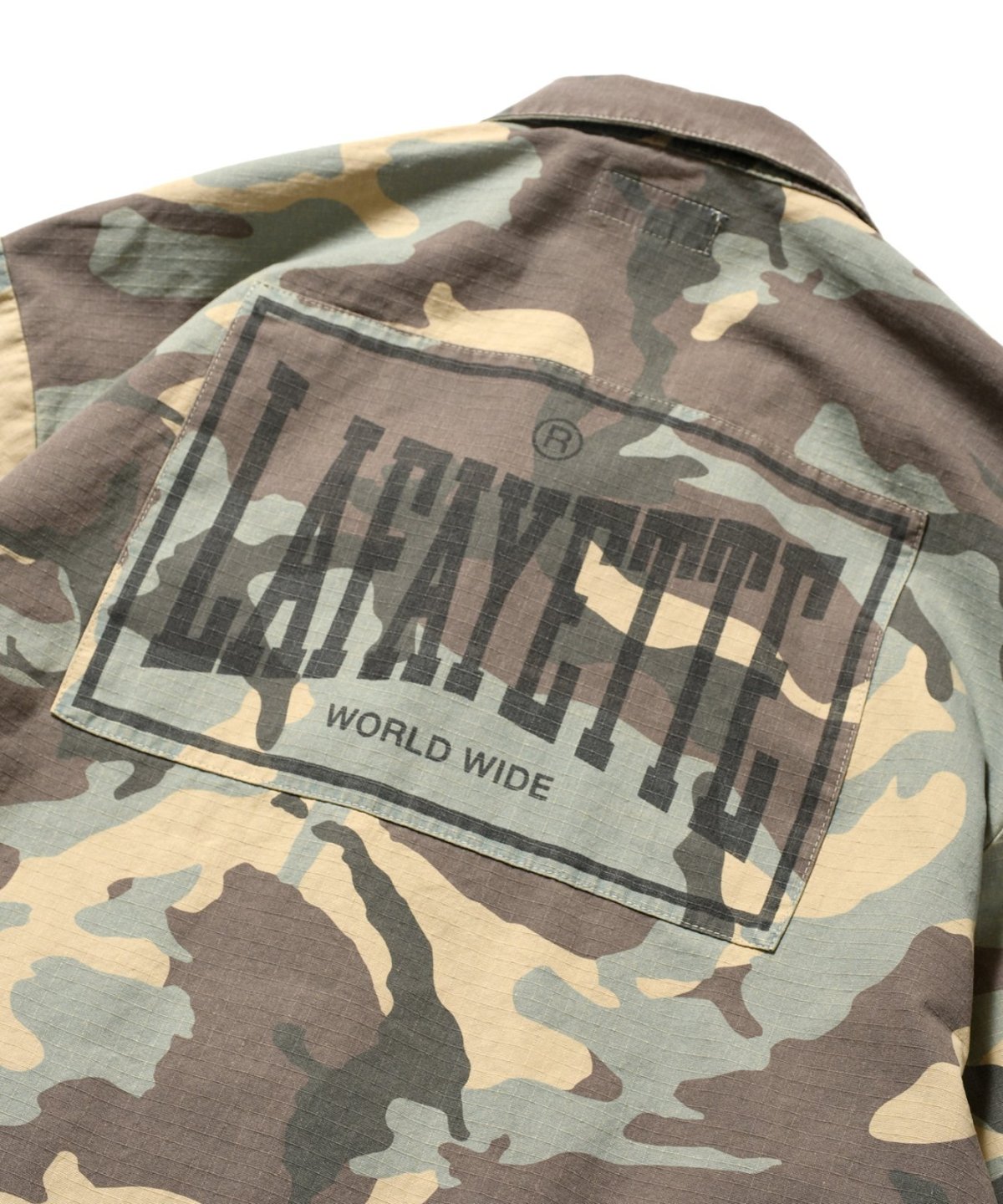 画像8: LFYT(ラファイエット) / WASHED RIPSTOP FIELD SHIRT (8)