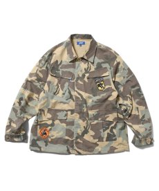 画像2: LFYT(ラファイエット) / WASHED RIPSTOP FIELD SHIRT (2)