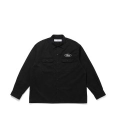 画像1: HIDEANDSEEK(ハイドアンドシーク) / Work L/S Shirt(26aw) (1)