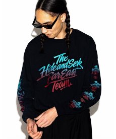画像3: HIDEANDSEEK(ハイドアンドシーク) / Gradation L/S Tee (Front) (3)