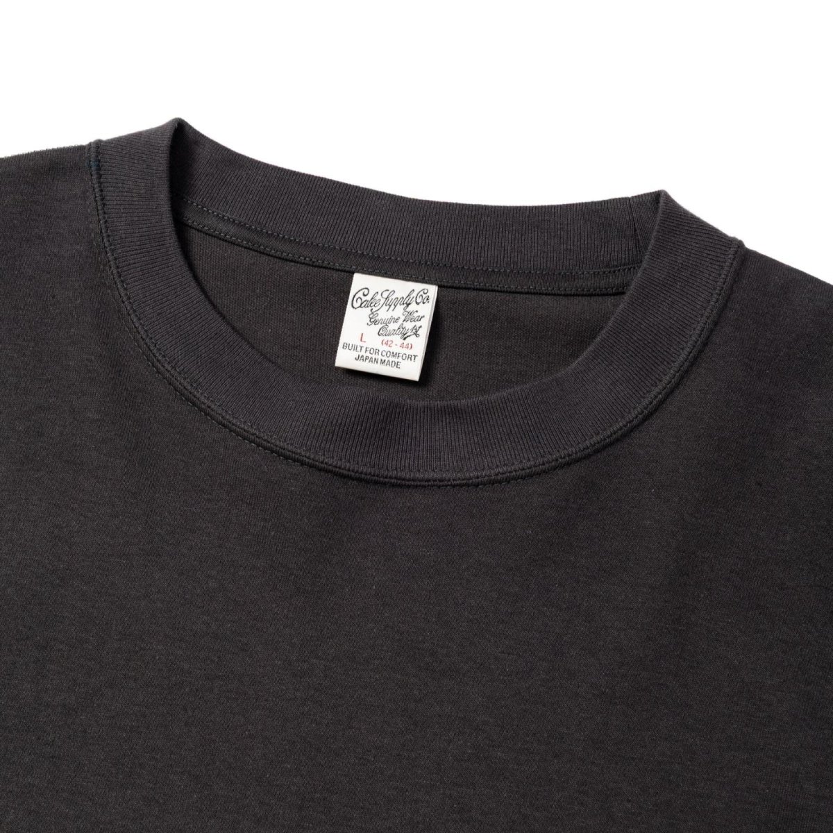 画像7: CALEE(キャリー) / VINTAGE TYPE SIGNBOARD L/S TEE ＜NATURALLY PAINT DESIGN＞ (7)