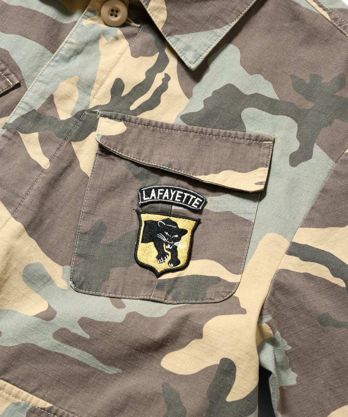 画像6: LFYT(ラファイエット) / WASHED RIPSTOP FIELD SHIRT (6)
