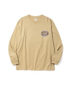 画像5: CALEE(キャリー) / VINTAGE TYPE SIGNBOARD L/S TEE ＜NATURALLY PAINT DESIGN＞ (5)