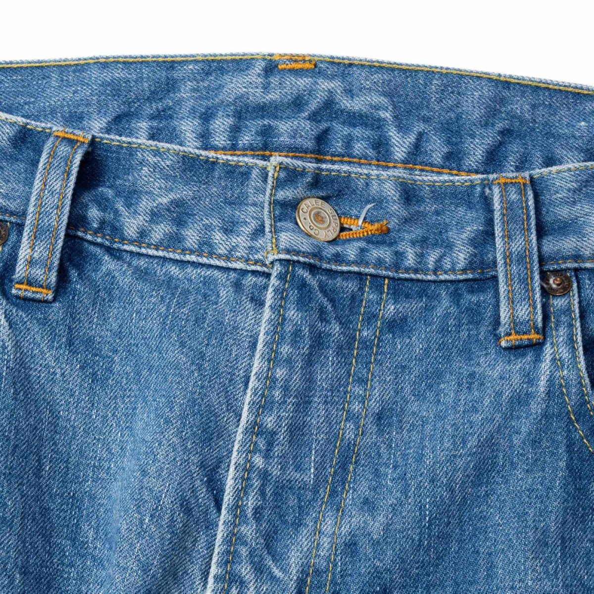 画像4: CALEE(キャリー) / VINTAGE REPRODUCT TAPERED DENIM PANTS＜USED＞ (4)
