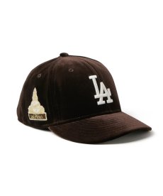 画像1: NEW ERA / PC 59FIFTY Velvet ベルベット ロサンゼルス・ドジャース (1)