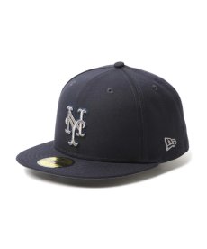 画像1: NEW ERA / 59FIFTY MLB Metallic Pewter ニューヨーク・メッツ (1)