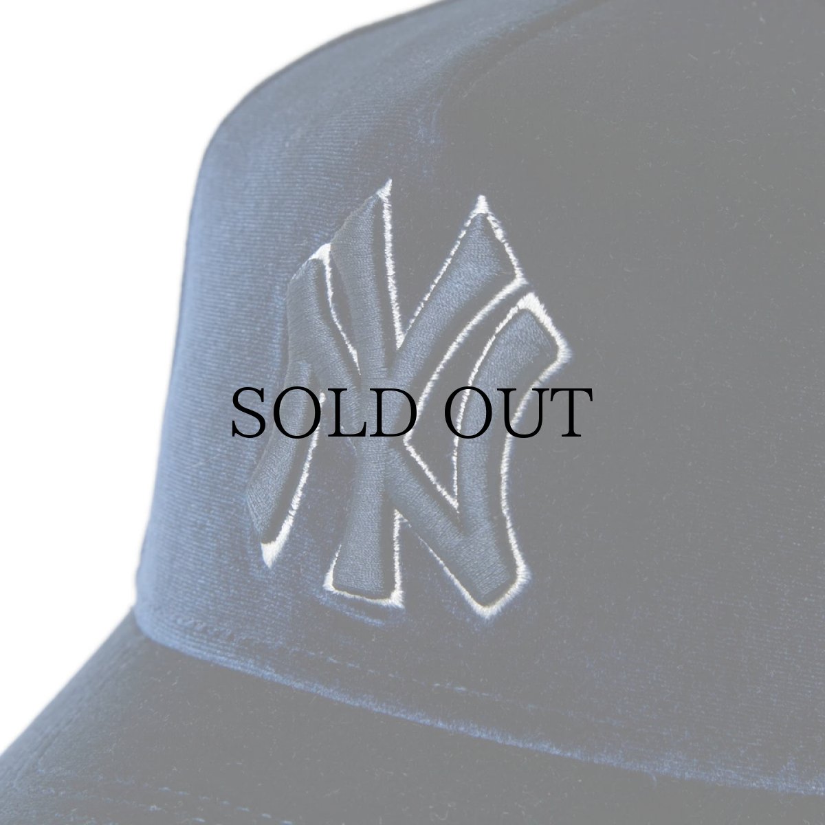 画像8: NEW ERA / 9FORTY A-Frame Velvet ベルベット ニューヨーク・ヤンキース (8)