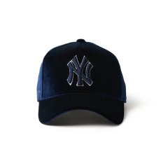 画像2: NEW ERA / 9FORTY A-Frame Velvet ベルベット ニューヨーク・ヤンキース (2)