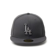 画像2: NEW ERA / 59FIFTY MLB Metallic Pewter ロサンゼルス・ドジャース (2)
