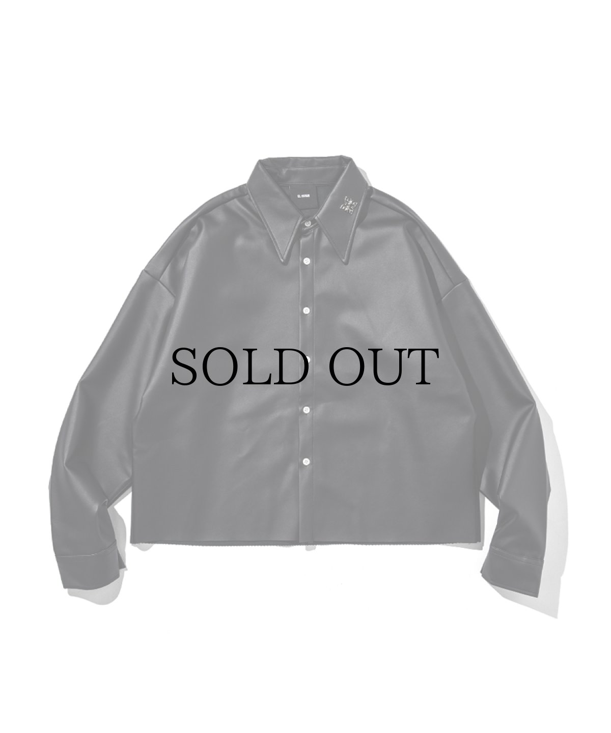 画像2: EL REIGN(エルレイン) / ATTACHMENT LEATHER SHIRT JACKET  (2)
