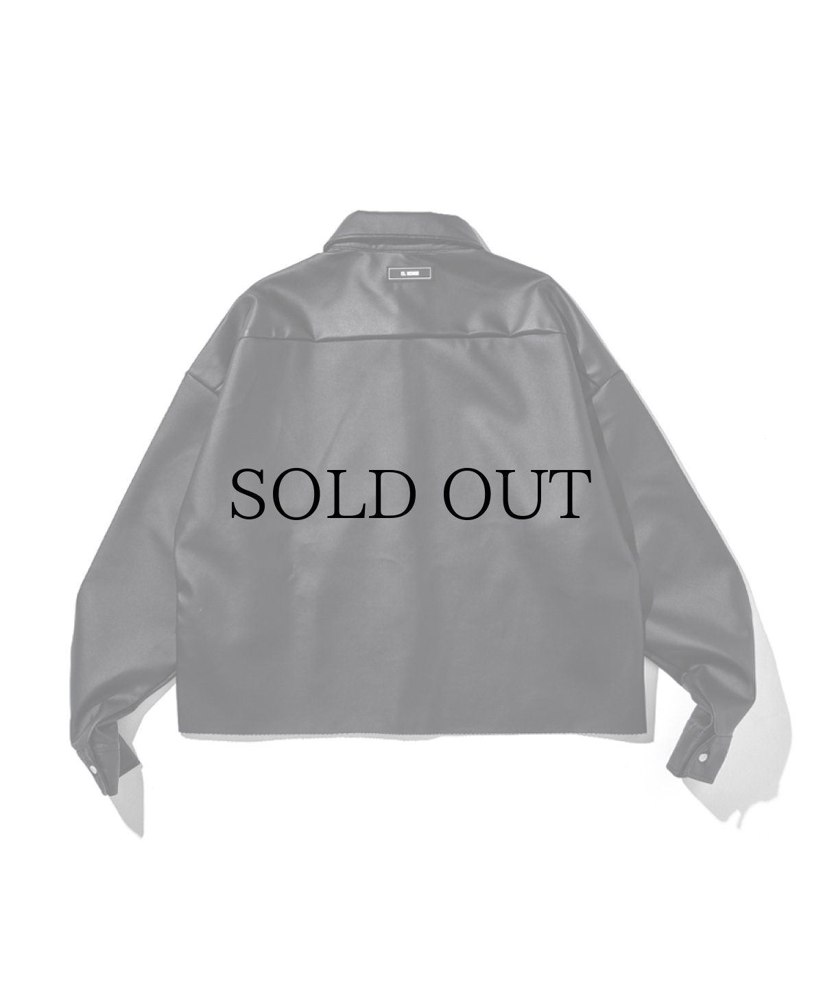 画像3: EL REIGN(エルレイン) / ATTACHMENT LEATHER SHIRT JACKET  (3)