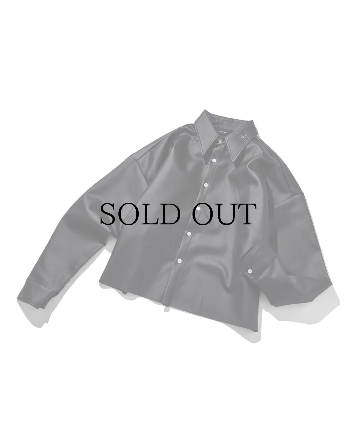 画像1: EL REIGN(エルレイン) / ATTACHMENT LEATHER SHIRT JACKET  (1)