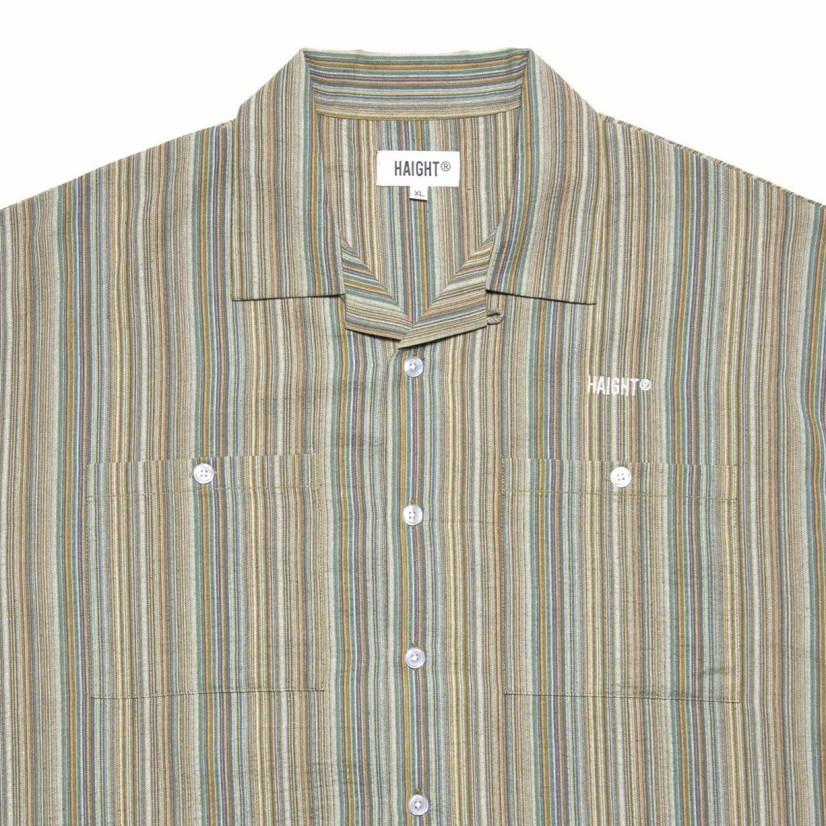 画像9: HAIGHT / MULTI CLR STRIPE SHIRT (9)