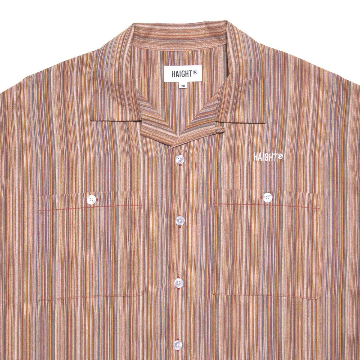 画像10: HAIGHT / MULTI CLR STRIPE SHIRT (10)
