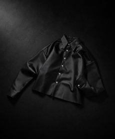 画像5: EL REIGN(エルレイン) / ATTACHMENT LEATHER SHIRT JACKET  (5)