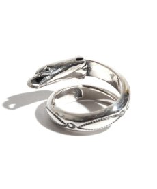 画像2: LARRY SMITH(ラリースミス) / EAGLE HEAD RING No. 19 (LEAF) (2)