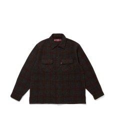 画像2: HIDEANDSEEK(ハイドアンドシーク) / Wool CPO L/S Shirt(26aw) (2)