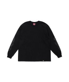 画像4: HIDEANDSEEK(ハイドアンドシーク) / Calligraphy L/S Tee(26aw) (4)
