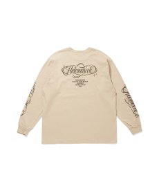 画像3: HIDEANDSEEK(ハイドアンドシーク) / Calligraphy L/S Tee(26aw) (3)