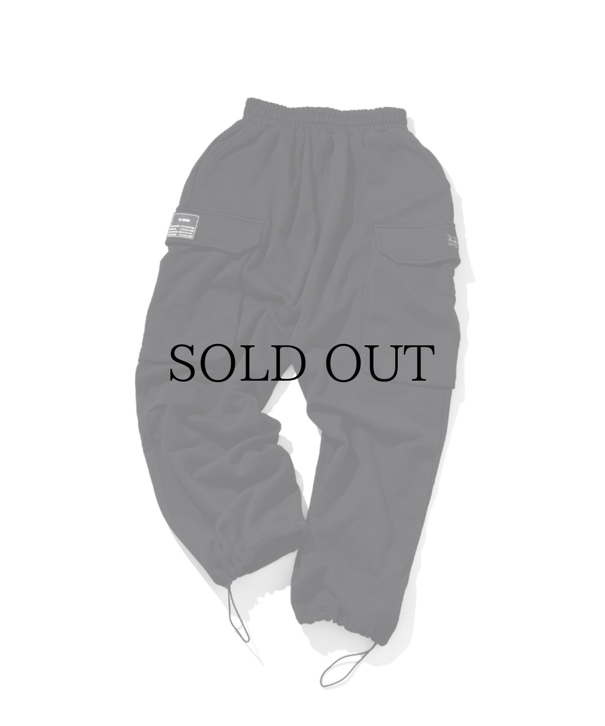 画像1: EL REIGN(エルレイン)  / ATTACHMENT SWEAT CARGO (1)