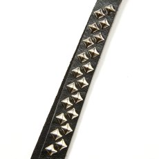 画像3: CALEE(キャリー) / STUDS LEATHER SHORT KEY RING (3)