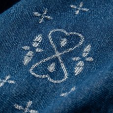 画像7: CALEE(キャリー) / CROSS PATTERN JACQUARD DENIM SWINGTOP (7)