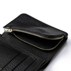 画像6: CALEE(キャリー) / ROUND STUDS LEATHER FLAP HALF WALLET (6)