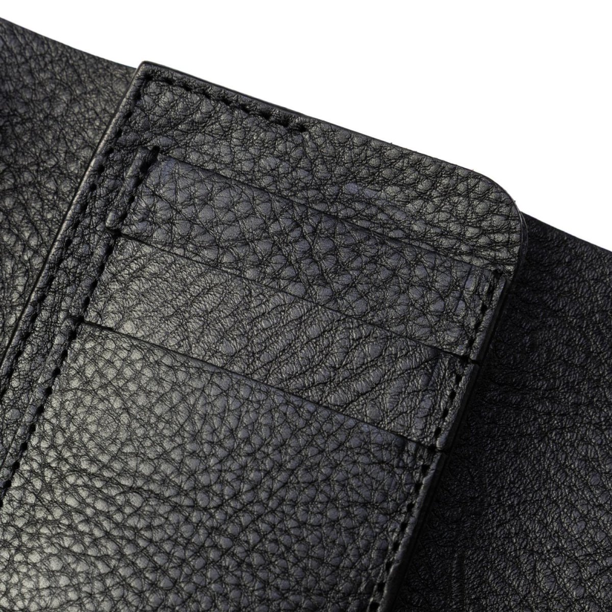 画像5: CALEE(キャリー) / ROUND STUDS LEATHER FLAP HALF WALLET (5)