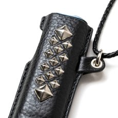 画像2: CALEE(キャリー) / STUDS LEATHER HEAT STICK CASE (2)
