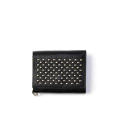 画像1: CALEE(キャリー) / ROUND STUDS LEATHER MULTI WALLET (1)