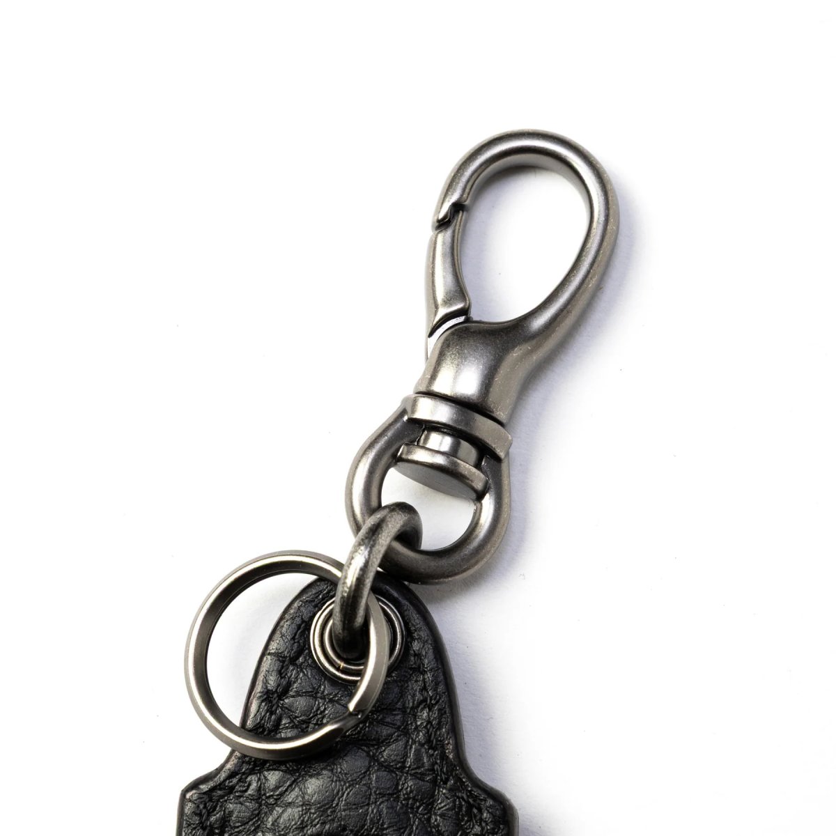 画像2: CALEE(キャリー) / ROUND STUDS LEATHER KEY RING ＜TYPE A＞ (2)