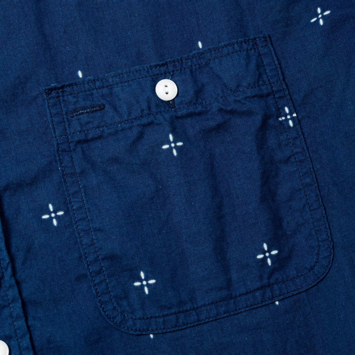 画像6: CALEE(キャリー) / CROSS PATTERN BANDANA CLOTH SH (6)