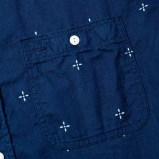 画像6: CALEE(キャリー) / CROSS PATTERN BANDANA CLOTH SH (6)