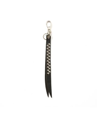 CALEE(キャリー) キーリング STUDS LEATHER LONG KEY RING CL