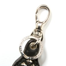 画像2: CALEE(キャリー) / STUDS LEATHER RUGGED KEY RING (2)