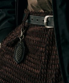 画像4: CALEE(キャリー) / ROUND STUDS LEATHER KEY RING ＜TYPE A＞ (4)