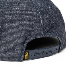 画像5: CALEE(キャリー) / LEATHER WAPPEN DENIM CAP (5)