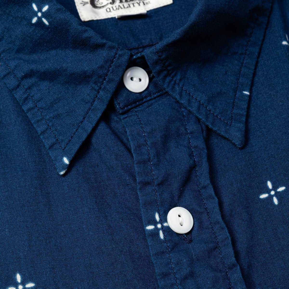 画像5: CALEE(キャリー) / CROSS PATTERN BANDANA CLOTH SH (5)