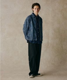 画像10: CALEE(キャリー) / CROSS PATTERN JACQUARD DENIM SWINGTOP (10)