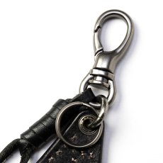 画像3: CALEE(キャリー) / STUDS LEATHER CHARM KEY RING (3)