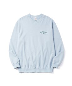 画像5: CALEE(キャリー) / EAGLE PINSTRIPING CREW NECK SW ＜NATURALLY PAINT DESIGN＞ (5)