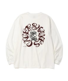 画像3: CALEE(キャリー) / VINTAGE TYPE CALEE SNAKES L/ S TEE (3)