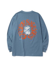 画像5: CALEE(キャリー) / VINTAGE TYPE CALEE SNAKES L/ S TEE (5)