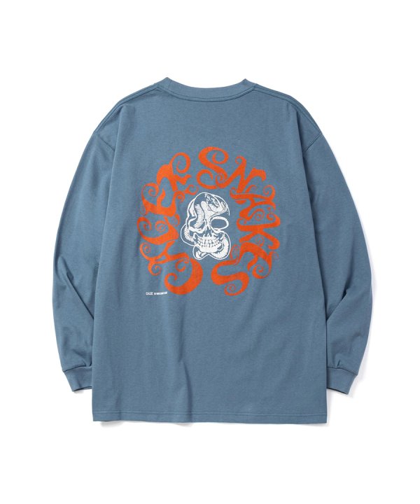 CALEE(キャリー) ロングスリーブTシャツ VINTAGE TYPE CALEE SNAKES L