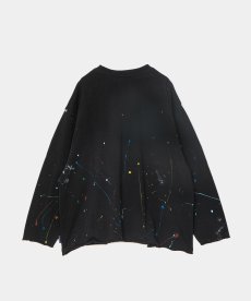 画像2: APPLEBUM(アップルバム) / Paint Cut Off L/S T-shirt (2)