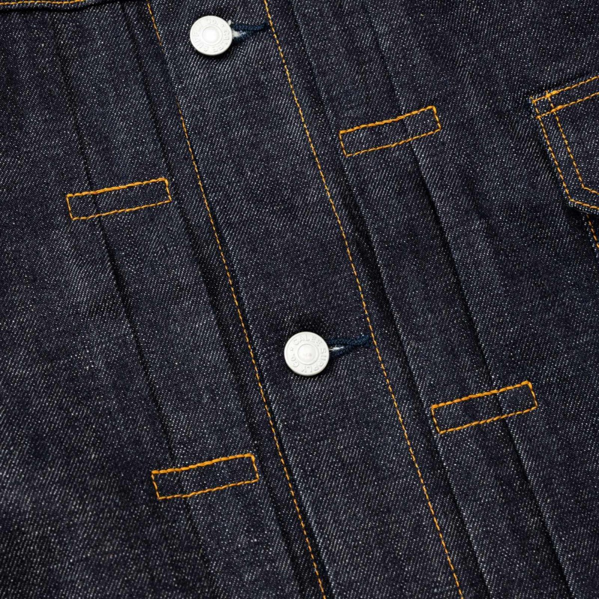 画像5: CALEE(キャリー) / 1st TYPE DENIM JACKET ＜OW＞ (5)
